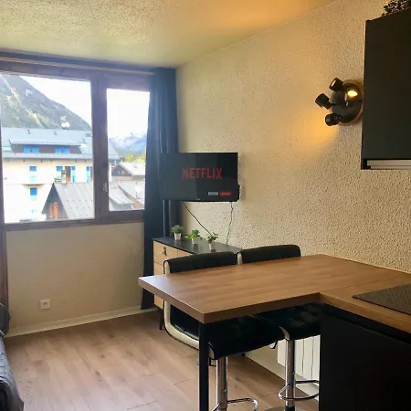 Studio Lumineux Neuf Dans L'Hyper Centre Avec Vue Chamonix Exterior photo